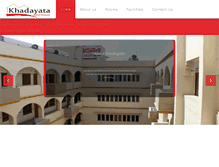 Tablet Screenshot of khadayatanathdwara.com